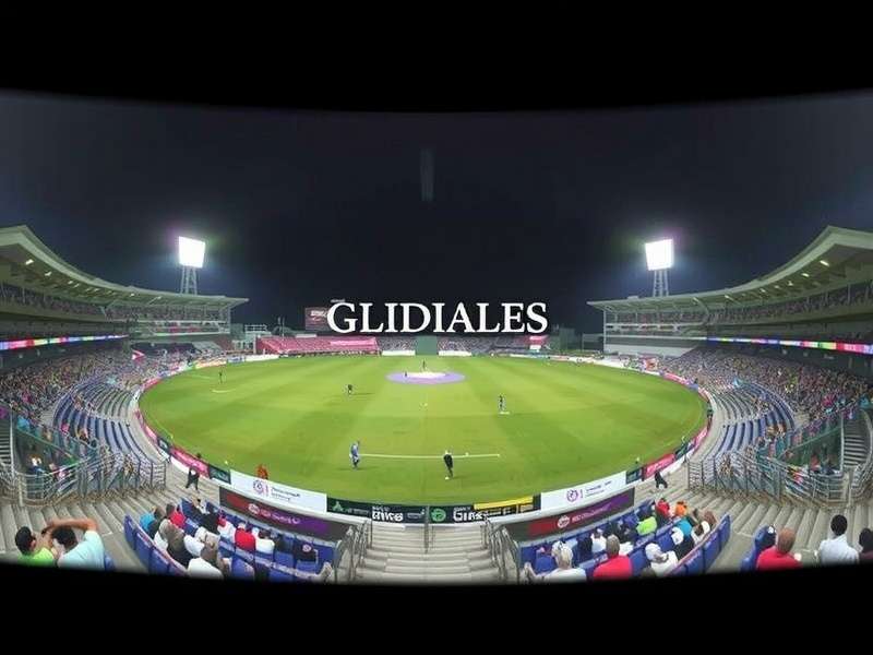 Virtual view of Eden Gardens in India VR Cricket Gladiator