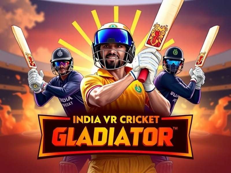 India VR Cricket Gladiator Cover Art